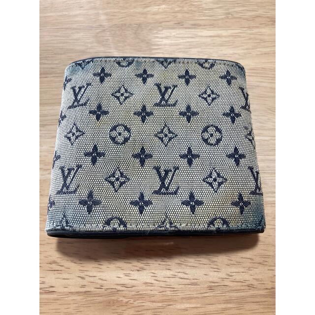 LOUIS VUITTON(ルイヴィトン)のLOUIS VUITTON ルイビトン　二つ折り財布 メンズのファッション小物(折り財布)の商品写真