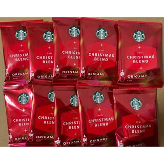 Starbucks Coffee - [新品未開封]スターバックス オリガミ ドリップ クリスマスブレンド 10袋