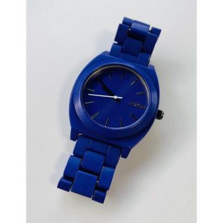 ニクソン(NIXON)の【電池新品】NIXONのTIME TELLER  パープル×ブラック③(腕時計)