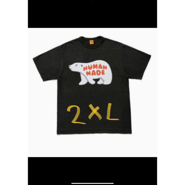 2XL HUMAN MADE X KAWS T-SHIRT カウズ #6