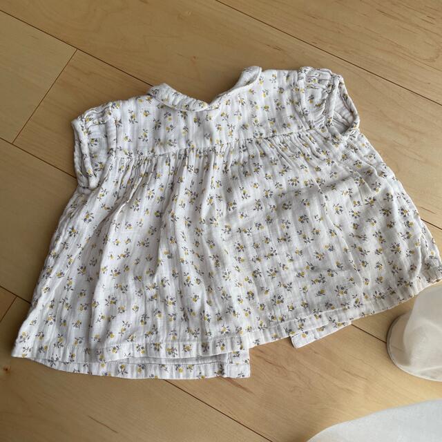 SOOR PLOOM(ソーアプルーム)の専用★little cotton clothes 花柄ブラウス 18-24m キッズ/ベビー/マタニティのキッズ服女の子用(90cm~)(ブラウス)の商品写真