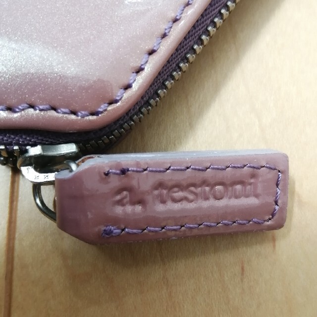 a.testoni(アテストーニ)のa.testoni 薄型ポーチ ペンケース 未使用 レディースのファッション小物(ポーチ)の商品写真