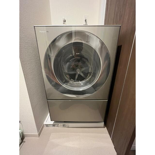 パナソニック(Panasonic)のK☆034 キューブル ドラム式洗濯機 NA-VG2200L(洗濯機)