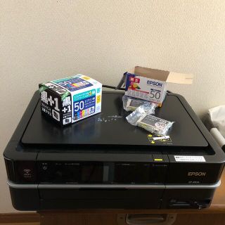 エプソン(EPSON)のEPSONエプソン⭐︎プリンター⭐︎EP-803A&インクセット(オフィス用品一般)