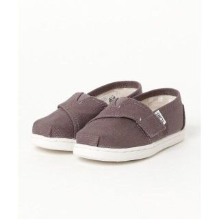 トムズ(TOMS)のTOMSトムス CLASSIC　アッシュ キャンバス　定価5,060円16㎝(スリッポン)