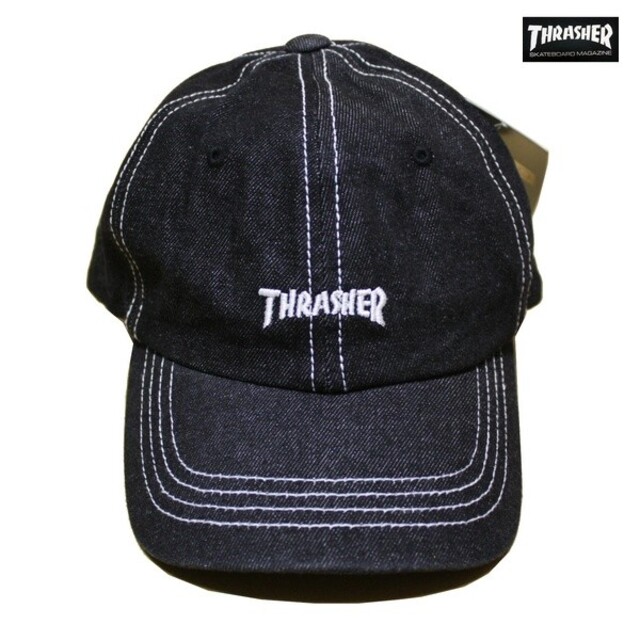 THRASHER(スラッシャー)の新品　送料込みTHRASHER【スラッシャー 】キャップ　帽子　CAP 黒 メンズの帽子(キャップ)の商品写真