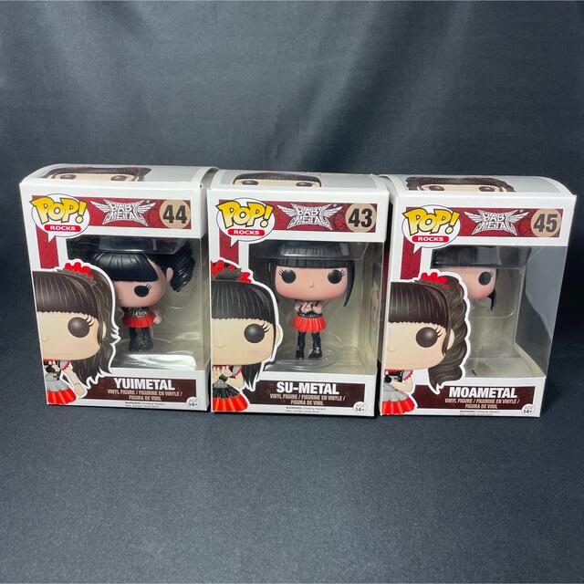 Funko POP！ Rock Series BABYMETAL 3体SET