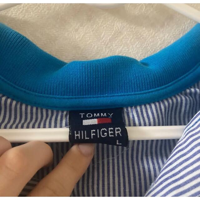 TOMMY HILFIGER(トミーヒルフィガー)のトミーフィルガー 古着 ポロシャツ レディースのトップス(シャツ/ブラウス(半袖/袖なし))の商品写真