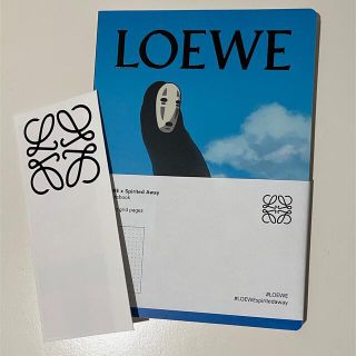 ロエベ(LOEWE)のLOEWE ジブリ　カオナシノート(ノベルティグッズ)