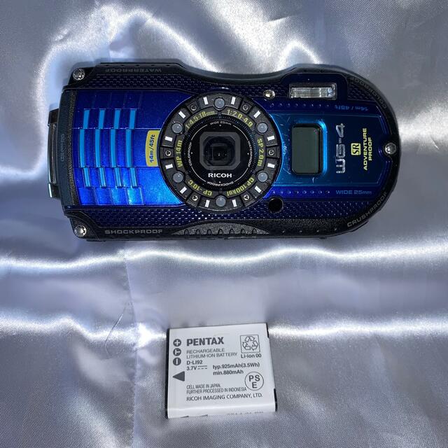 美品！】RICOH WG-4 GPS 防水 - コンパクトデジタルカメラ