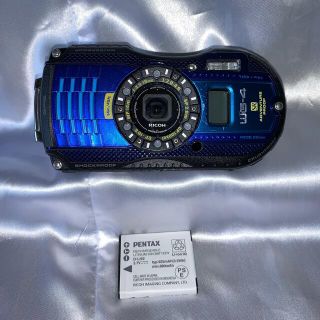 リコー(RICOH)の【美品！】RICOH WG-4 GPS 防水(コンパクトデジタルカメラ)