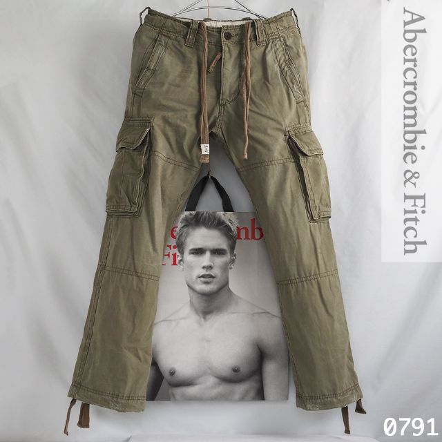 Abercrombie&Fitch - アバクロンビー&フィッチ ダメージ カーゴ ワーク ...