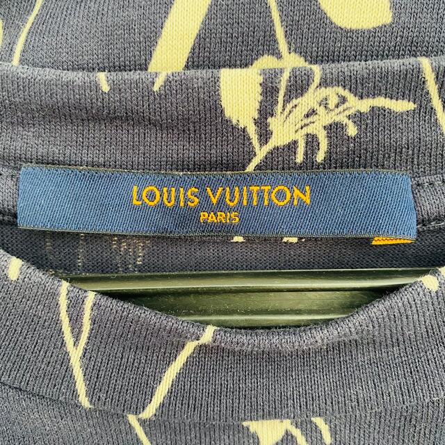 ルイヴィトン LOUIS VUITTON リーフディスチャージ 半袖 Tシャツ ルイヴィトン LOUIS VUITTON リーフディスチャージ 半袖 Tシャツ