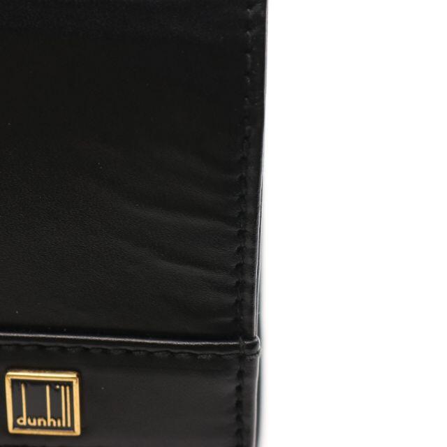 Dunhill(ダンヒル)のクラッチバッグ セカンドバッグ レザー ブラック メンズのバッグ(セカンドバッグ/クラッチバッグ)の商品写真