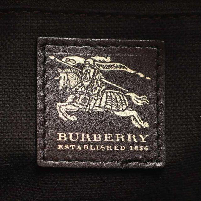 BURBERRY(バーバリー)のヘイマーケットチェック ショルダーバッグ PVC ベージュ 2WAY レディースのバッグ(ショルダーバッグ)の商品写真