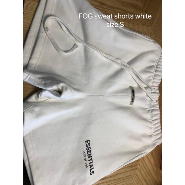 FEAR OF GOD(フィアオブゴッド)のSweat shorts white メンズのパンツ(ショートパンツ)の商品写真