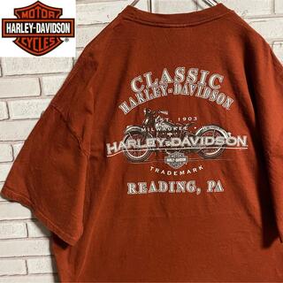 ハーレーダビッドソン(Harley Davidson)の90s 古着 ハーレーダビッドソン 2XL バックプリント ビッグシルエット(Tシャツ/カットソー(半袖/袖なし))