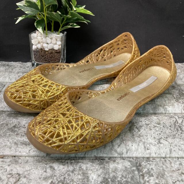 melissa - ✨定番メリッサ カンパーナ 24.5 ジグザグ ラバー シューズ