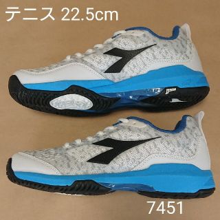 ディアドラ(DIADORA)のテニス 22.5cm ディアドラ スピード ショット OC(シューズ)