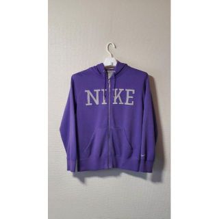 ナイキ(NIKE)の【美品】NIKE / ナイキ  パーカー  Lサイズ  パープル  USED(パーカー)