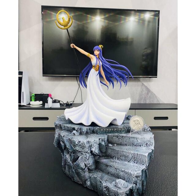 サイズ交換OK】 アテナ 城戸沙織 聖闘士星矢 フィギュア 塗裝済完成