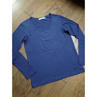 アーバンリサーチ(URBAN RESEARCH)の美品URBAN RESEARCH DOORS　オーガニックコットンカットソー(Tシャツ/カットソー(七分/長袖))