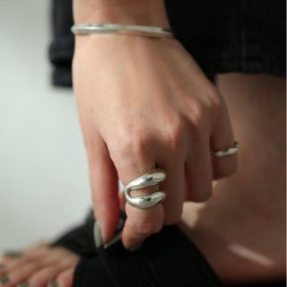 ジャーナルスタンダードレリューム(JOURNAL STANDARD relume)のまじこ様☆NINA&JULES  Double Fat Ring(リング(指輪))