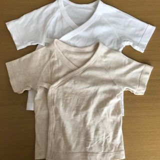 ユニクロ(UNIQLO)のユニクロ　新生児　短肌着(肌着/下着)