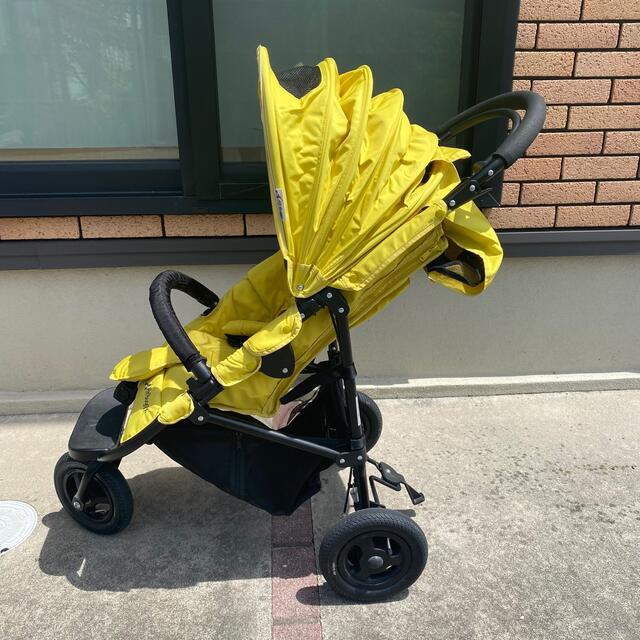 AIRBUGGY - 美品 エアバギー ココブレーキ シトロン イエロー 三輪