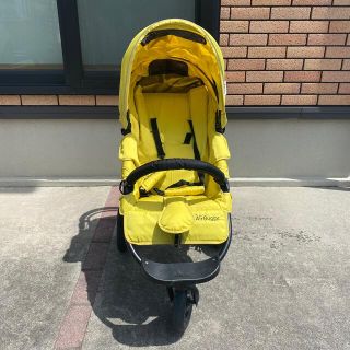 AIRBUGGY - 美品 エアバギー ココブレーキ シトロン イエロー 三輪