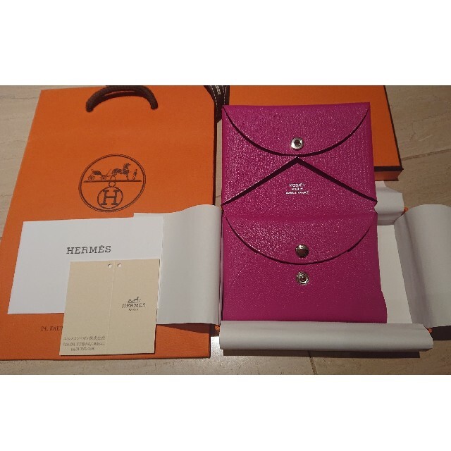 超歓迎された Hermes 財布 マグノリア カルヴィデュオ エルメス 新品未