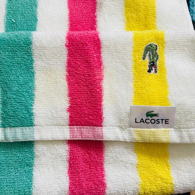 LACOSTE(ラコステ)の【週末セール】新品未使用✨ラコステ　スポーツタオル　2枚セット インテリア/住まい/日用品の日用品/生活雑貨/旅行(タオル/バス用品)の商品写真