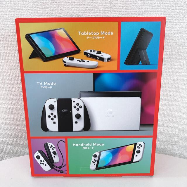 2021 Ninki no Nintendo Switch (有機ELモデル) 本体 ホワイト 新品 売 