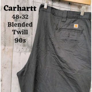 カーハート(carhartt)の90sカーハートCarharttチノパンスラックスパンツ48×32ツイル古着(チノパン)