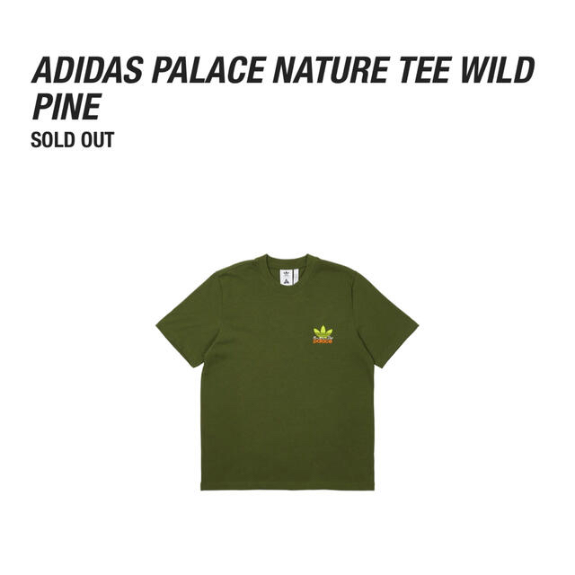 L ADIDAS PALACE NATURE TEE Wild Pine