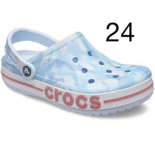 クロックス(crocs)の【新品/未使用】クロックス　バヤバンド バブル カモ クロッグ(サンダル)