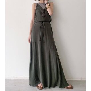 アパルトモンドゥーズィエムクラス(L'Appartement DEUXIEME CLASSE)のL' Appartement  Col Pierrot Cami Dress(ロングワンピース/マキシワンピース)