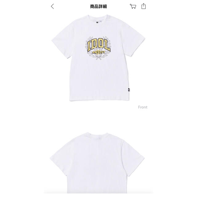 防弾少年団(BTS)(ボウダンショウネンダン)の⭐︎BTS Pop Up 公式 Tシャツ IDOL エンタメ/ホビーのタレントグッズ(アイドルグッズ)の商品写真