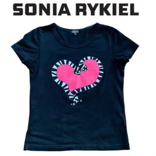 ソニアリキエル(SONIA RYKIEL)のソニアリキエル☆キラキラスネークTシャツ 蛇 ハート(Tシャツ(半袖/袖なし))