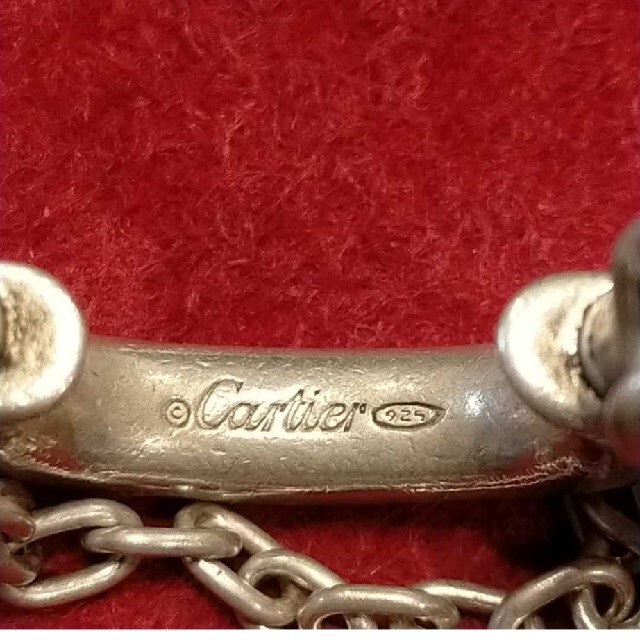 Cartier(カルティエ)の専用ページ　カルティエ　シルバー　キーチェーン レディースのファッション小物(キーホルダー)の商品写真