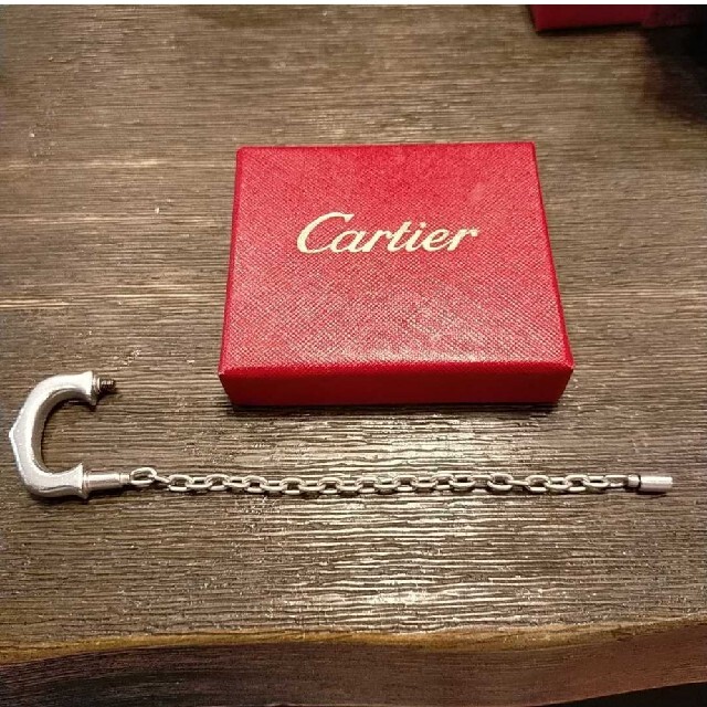 Cartier(カルティエ)の専用ページ　カルティエ　シルバー　キーチェーン レディースのファッション小物(キーホルダー)の商品写真