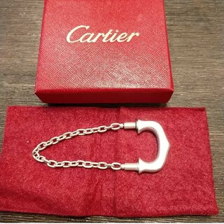 特価格安 【美品】Cartier アクセ 小物 キーチェーン キーホルダー パンテール キーホルダー