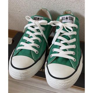 コンバース(CONVERSE)のCONVERSE コンバース グリーン 緑 26.5cm(スニーカー)