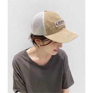 アパルトモンドゥーズィエムクラス(L'Appartement DEUXIEME CLASSE)のL'Appartement　STAMMBAUM　CORDUROY CAP(キャップ)