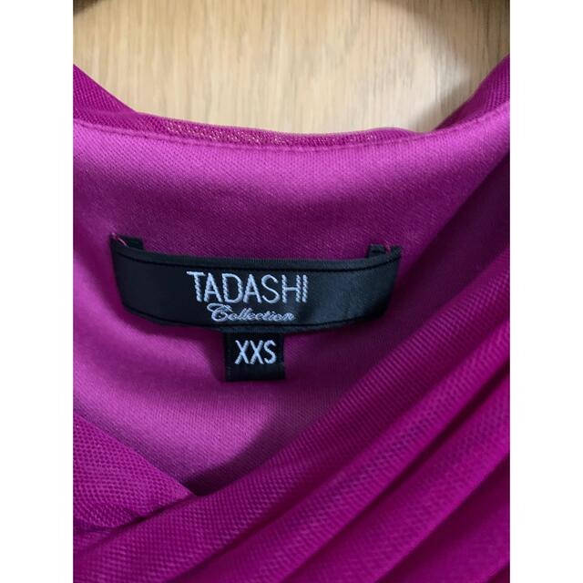 タダシショージ TADASHI ベリー色ロングドレス - ロングドレス