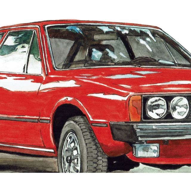 Volkswagen(フォルクスワーゲン)のGC-773シロッコ/ビートル限定版画サイン有額装済作家平右ヱ門 自動車/バイクの自動車(カタログ/マニュアル)の商品写真