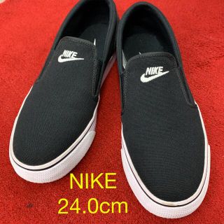 ナイキ(NIKE)のNIKE スリッポンスニーカー24.0cm(スリッポン/モカシン)