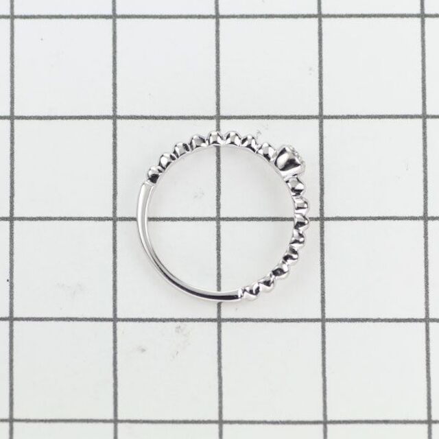 STAR JEWELRY(スタージュエリー)の桜子様専用 スタージュエリー K18WG ダイヤモンド ピンキーリング レディースのアクセサリー(リング(指輪))の商品写真
