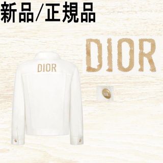 ディオール(Dior)の●新品/正規品● DIOR Kids メタリック DIOR ロゴ プリント Gジ(ジャケット/上着)