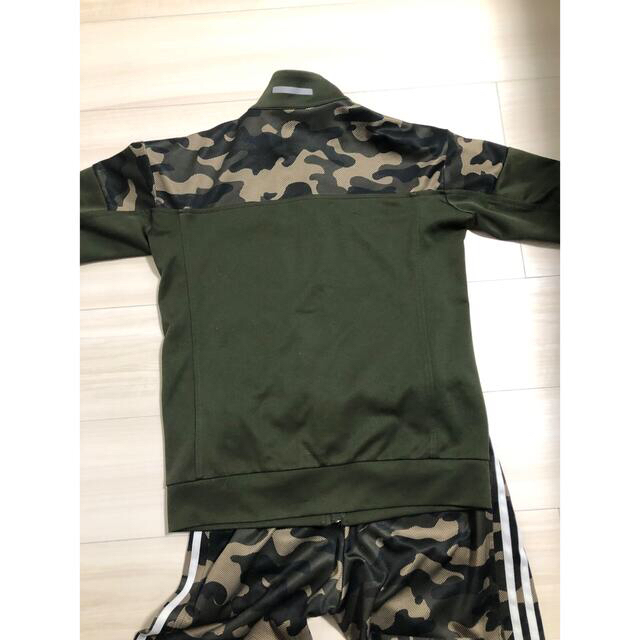 adidas(アディダス)のadidas アディダス　ジャージ上下　セットアップ　150 キッズ/ベビー/マタニティのキッズ服男の子用(90cm~)(その他)の商品写真